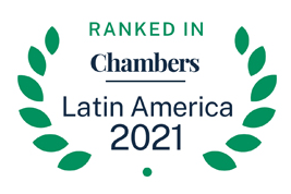 Ranked Chambers Partners 2021